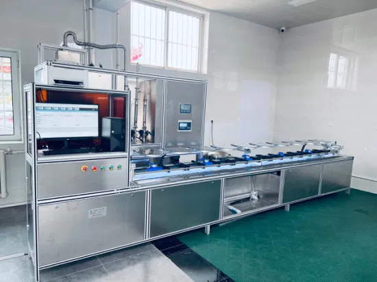 Bancada de teste gravimétrica automática de medidor de água de fábrica na China DN15 DN20 DN25